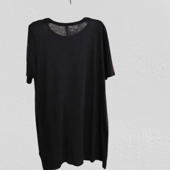 *NWOT EILEEN FISHER 100% Linen Navy Midi Dress | Ethical Luxury | Size M - Picture 2 of 3